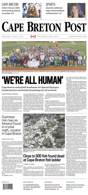 Cover of Cape Breton Post