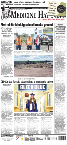 Cover of Medicine Hat News