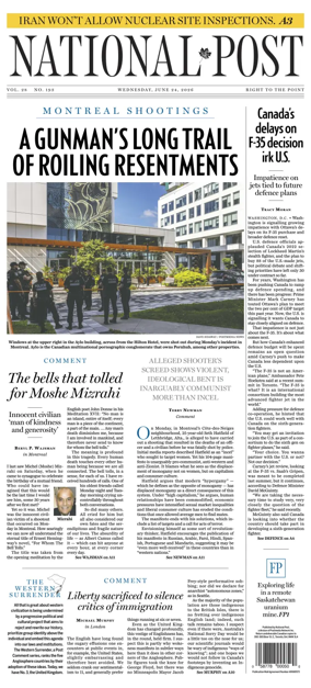 Cover of National Post - (Latest Edition)