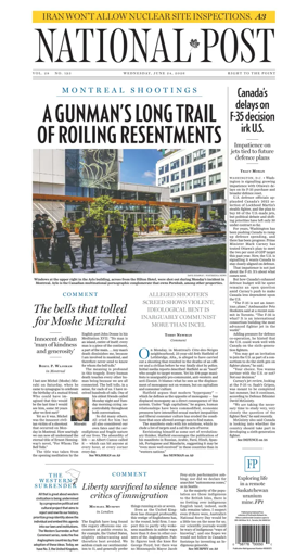 Cover of National Post - (National Edition)