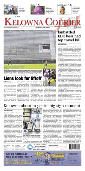 Cover of The Daily Courier