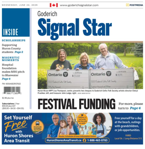 Cover of The Goderich Signal-Star