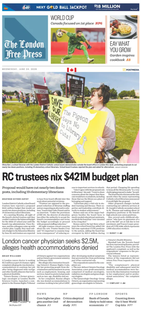 Cover of The London Free Press