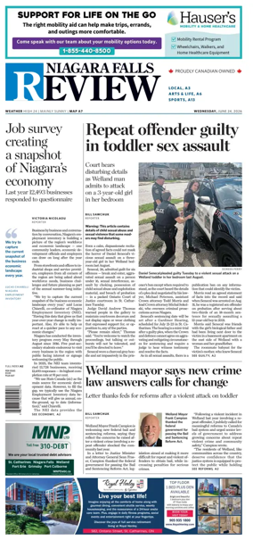Cover of The Niagara Falls Review