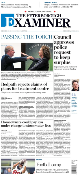 Cover of The Peterborough Examiner