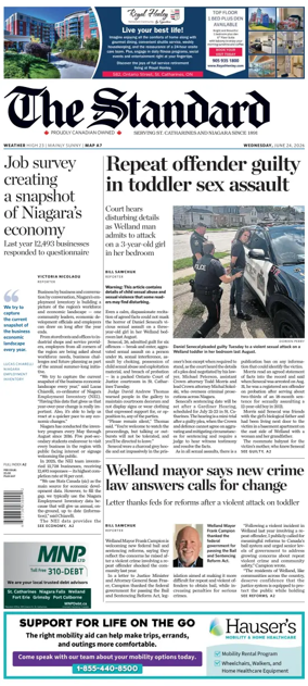 Cover of The Standard (St. Catharines)