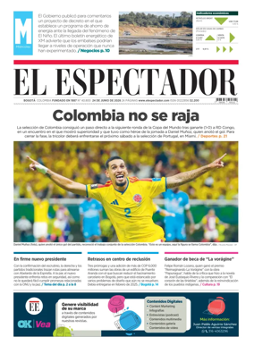 Cover of El Espectador