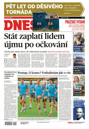 Cover of Dnes Prague Edition