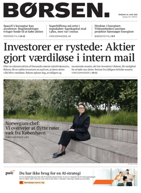Cover of Borsen