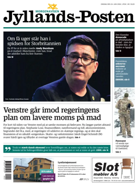 Cover of Jyllands-Posten