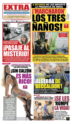 Cover of Diario Extra