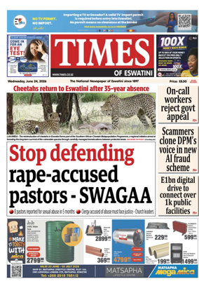 Cover of Times of Eswatini