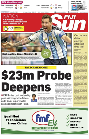 Cover of Fiji Sun