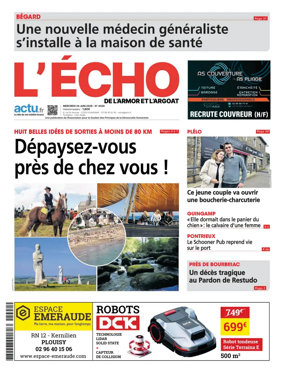 Cover of L'Echo de l'Armor et de l'Argoat