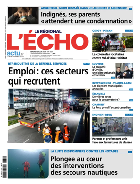 Cover of L'Echo le Regional