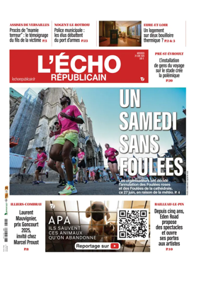 Cover of L'Echo Republicain