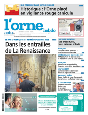 Cover of L'Orne Hebdo