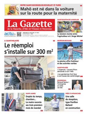 Cover of La Gazette de la Manche