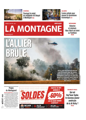 Cover of La Montagne (Montlucon)
