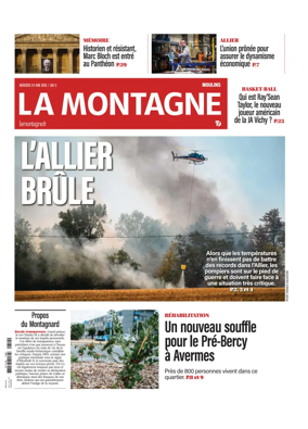 Cover of La Montagne (Moulins)