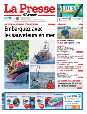 Cover of La Presse d'Armor