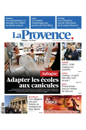Cover of La Provence Aubagne-La Ciotat
