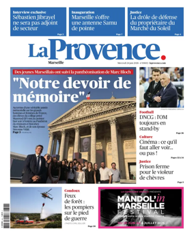 Cover of La Provence Marseille