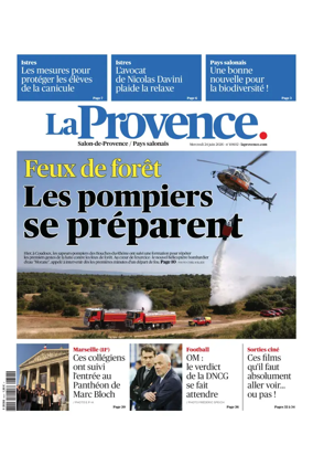 Cover of La Provence Salon-de-Provence / Pays salonais