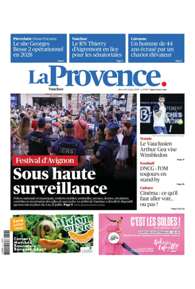 Cover of La Provences Vaucluse