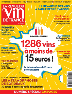 Cover of La Revue du Vin de France