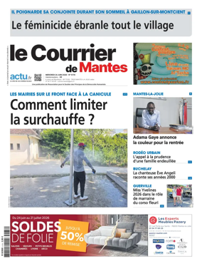 Cover of Le Courrier de Mantes