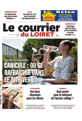 Cover of Le Courrier du Loiret