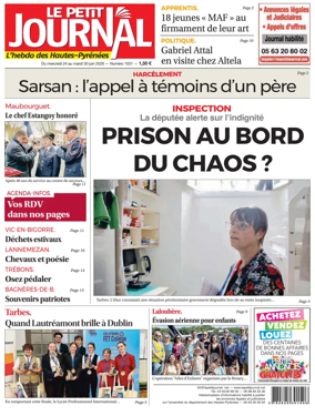 Cover of Le Petit Journal - L'hebdo des Hautes-Pyrenees