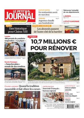 Cover of Le Petit Journal - L'hebdo du Lot-et-Garonne