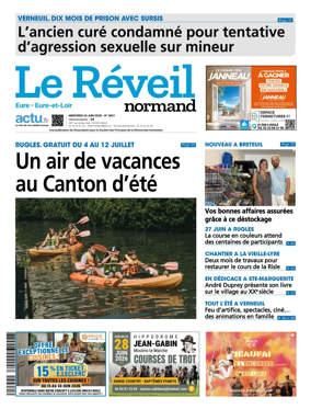 Cover of Le Reveil Normand (Eure / Eure-et-Loir)