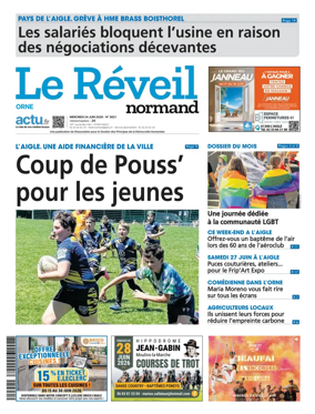 Cover of Le Reveil Normand (Orne)