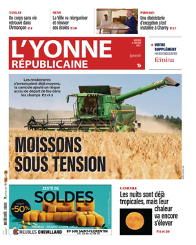 Cover of L'Yonne Republicaine