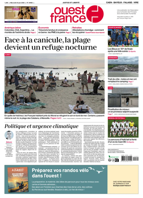 Cover of Ouest France (Caen - Bayeux - Falaise - Vire)
