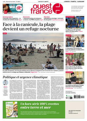 Cover of Ouest-France (Lannion / Paimpol / Guingamp)