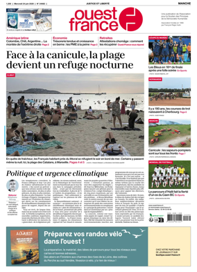 Cover of Ouest France (Manche)