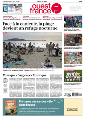 Cover of Ouest France (Orne)