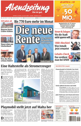 Cover of Abendzeitung Munchen