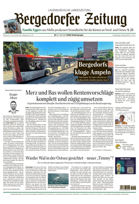 Cover of Bergedorfer Zeitung