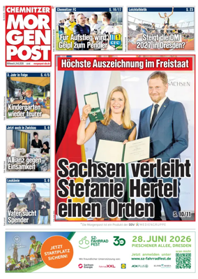 Cover of Chemnitzer Morgenpost