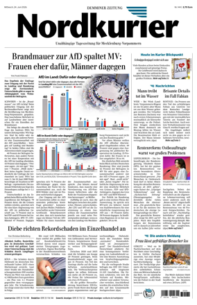 Cover of Demminer Zeitung
