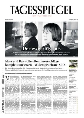 Cover of Der Tagesspiegel