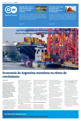Cover of Deutsche Welle (Spanish edition)