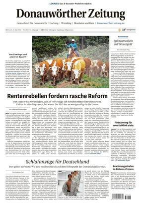 Cover of Donauwoerther Zeitung