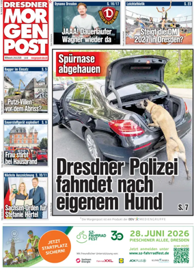 Cover of Dresdner Morgenpost