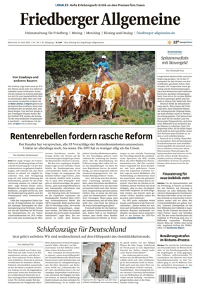 Cover of Friedberger Allgemeine